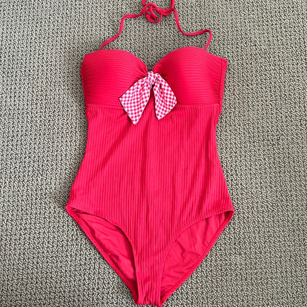 Matilda Jane one piece red swimsuit M